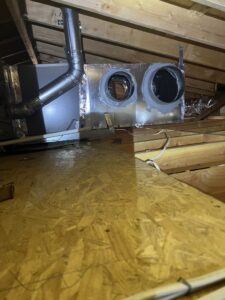 Residential HVAC System Duct Installation